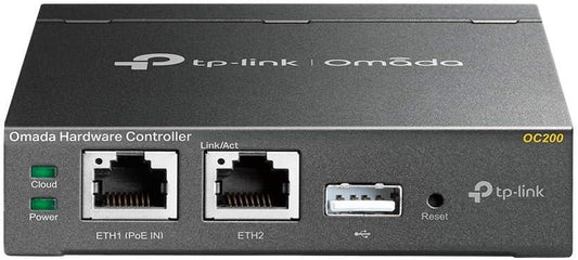 TP-Link Omada Hardware Controller | SDN Integrated | PoE Powered | Manage Up to 100 Devices | Easy & Intelligent Network Monitor & Maintenance | Cloud Access & Omada App (OC200)