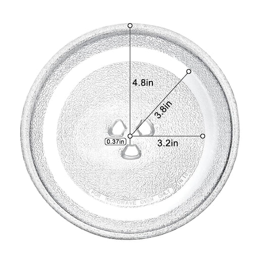 Universal Microwave Oven glass Plate Replacement (24.5cm / 9.6 inch) - FMTRD