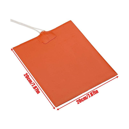 Silicon Heating Pad 200mm×200mm with the power of 230v and 130w - FMTRD