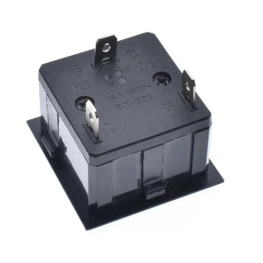 AC universal 13a 250V multi-use inlet industrial wall socket 3 pins outlet power universal socket. - FMTRD