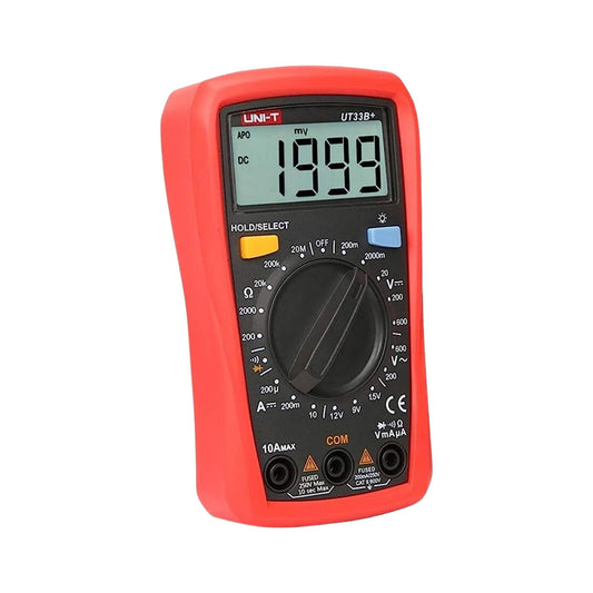 UNI-T Digital Multimeter UT33B+ Palm Size Multimeter manual range Ac Dc 200/600V - FMTRD