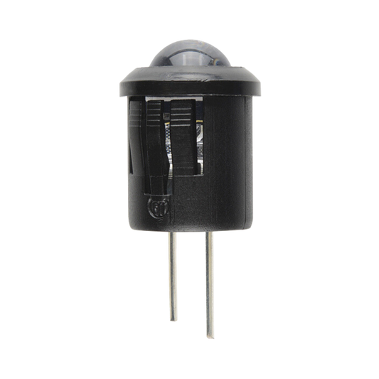 Black Plastic 10mm Led Clip Holder Display Panel Mount Cases