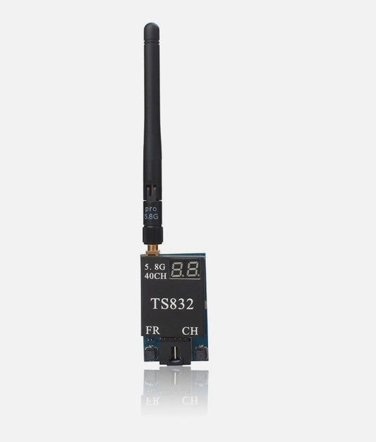 5.8G 40CH 2000M Range TS832+RC832 FPV Audio Video Transmitter and Receiver for FPV Drone