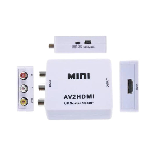 MINI AV to HDMI Converter 1080p Video Audio Converter Adapter. - FMTRD