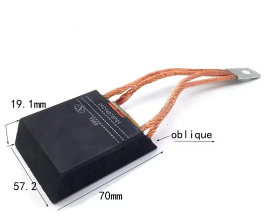 V Shape Brush Holder Brush 41B537963P01 Oilfield Motor T900 Carbon Brush 25C14096P01 Traction Motor T900(Silver)