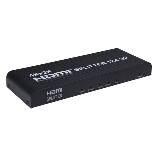 HDMI splitter convertor 1x4 3D HDMI Splitter 1 Input 4 Outputs switch. - FMTRD