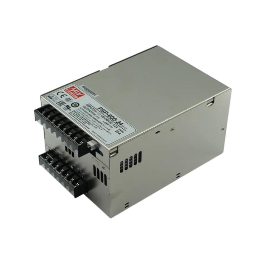 MEAN WELL PSP-600-24 AC/DC Switching Power Supply 110V/220V AC to 48V DC 12.5A 600W - FMTRD
