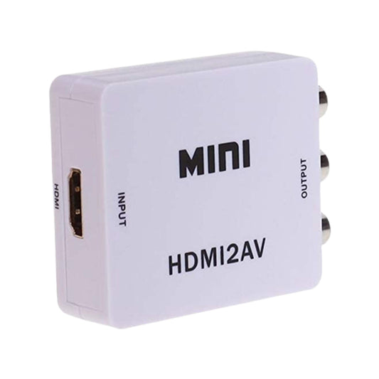 MINI HDMI to AV Converter 1080p Video Audio Converter Adapter. - FMTRD