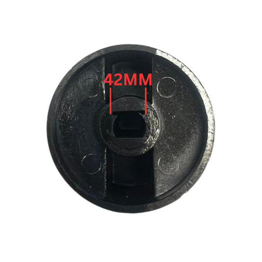 4 Pcs Silver Universal control knobs H9- Compatible for oven stove range. - FMTRD