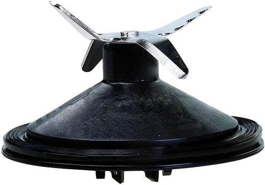 Replacement Blender Blade Compatible with Braun JB5050 and JB5160 Glass Blender | Stainless Steel, 4 Tips, Seal Included, Diameter 8.5 cm