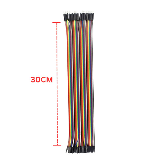 40pcs/lot 30cm 2.54mm Male to Female Jumper Wires. - FMTRD