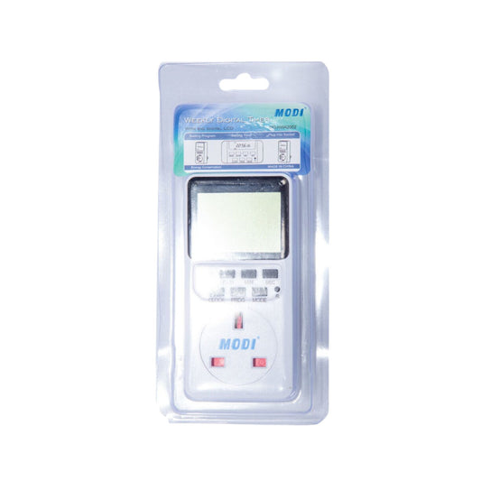 Modi Weekly digital Plug in timer switch socket-240V~50Hz - FMTRD