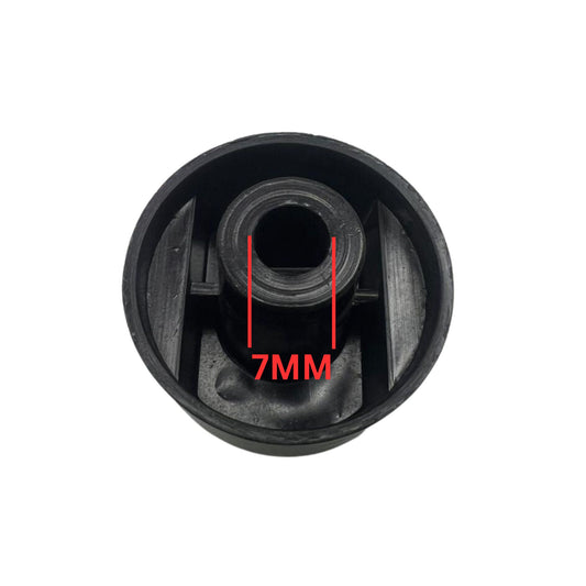 4 Pcs Silver Universal control knobs M3- Hole 7mm. - FMTRD