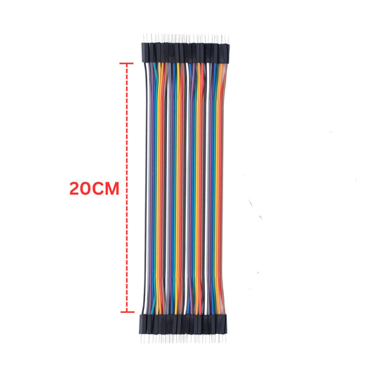 40pcs/lot 20cm 2.54mm Male to Male Jumper Wires. - FMTRD
