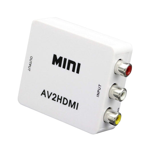 MINI AV to HDMI Converter 1080p Video Audio Converter Adapter. - FMTRD