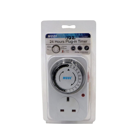 Modi 24 Hour Plug in timer Switch socket-240V~50Hz - FMTRD