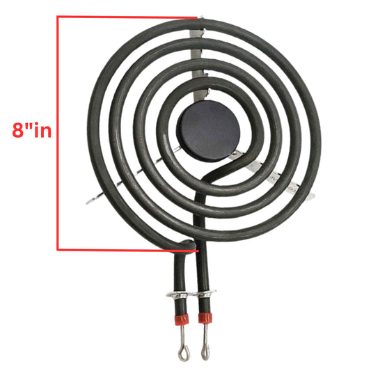 Universal Coil Electric burner Heating Element 8“-240v 2100W- Heating Element for Burner. - FMTRD