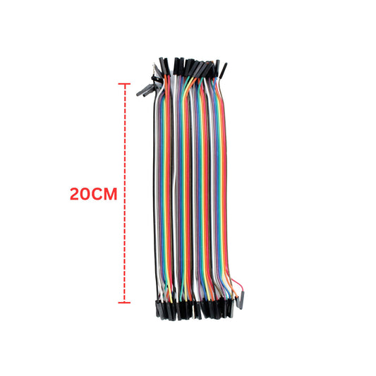 40pcs/lot 20cm 2.54mm Female to Female Jumper Wires. - FMTRD