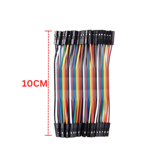 40pcs/lot 10cm 2.54mm Female to Female Jumper Wires. - FMTRD