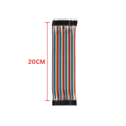 40pcs/lot 20cm 2.54mm Male to Female Jumper Wires. - FMTRD