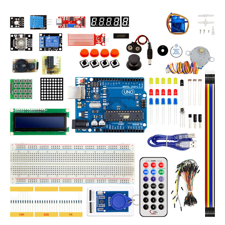 Uno R3 Complete Starter Kit Compatible with Arduino– FMTRD