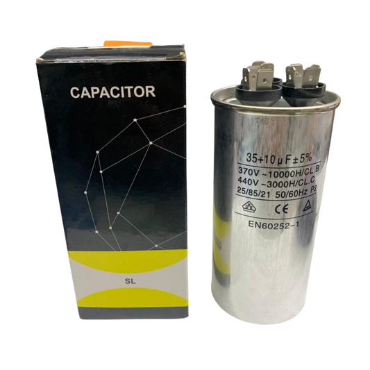 Air Conditioner 35+10uf Capacitor - Motor Run Capacitor