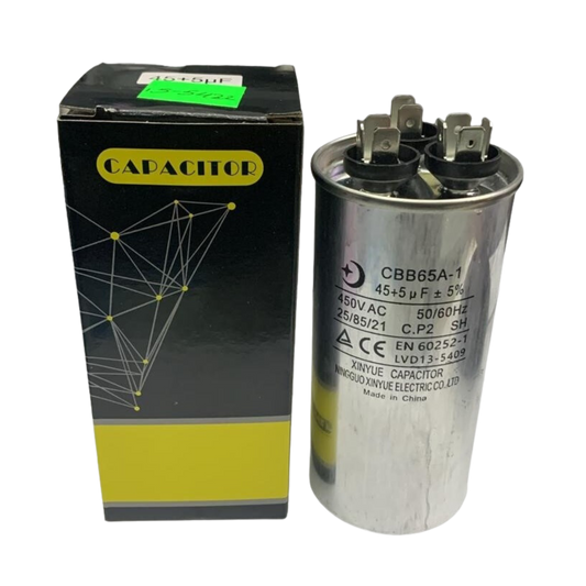 Air Conditioner 45+5uf Capacitor - Motor Run Capacitor