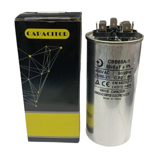 Air Conditioner 50+5uf Capacitor - Motor Run Capacitor