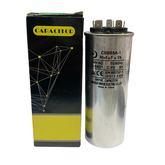 Air Conditioner 60+5uf Capacitor - Motor Run Capacitor