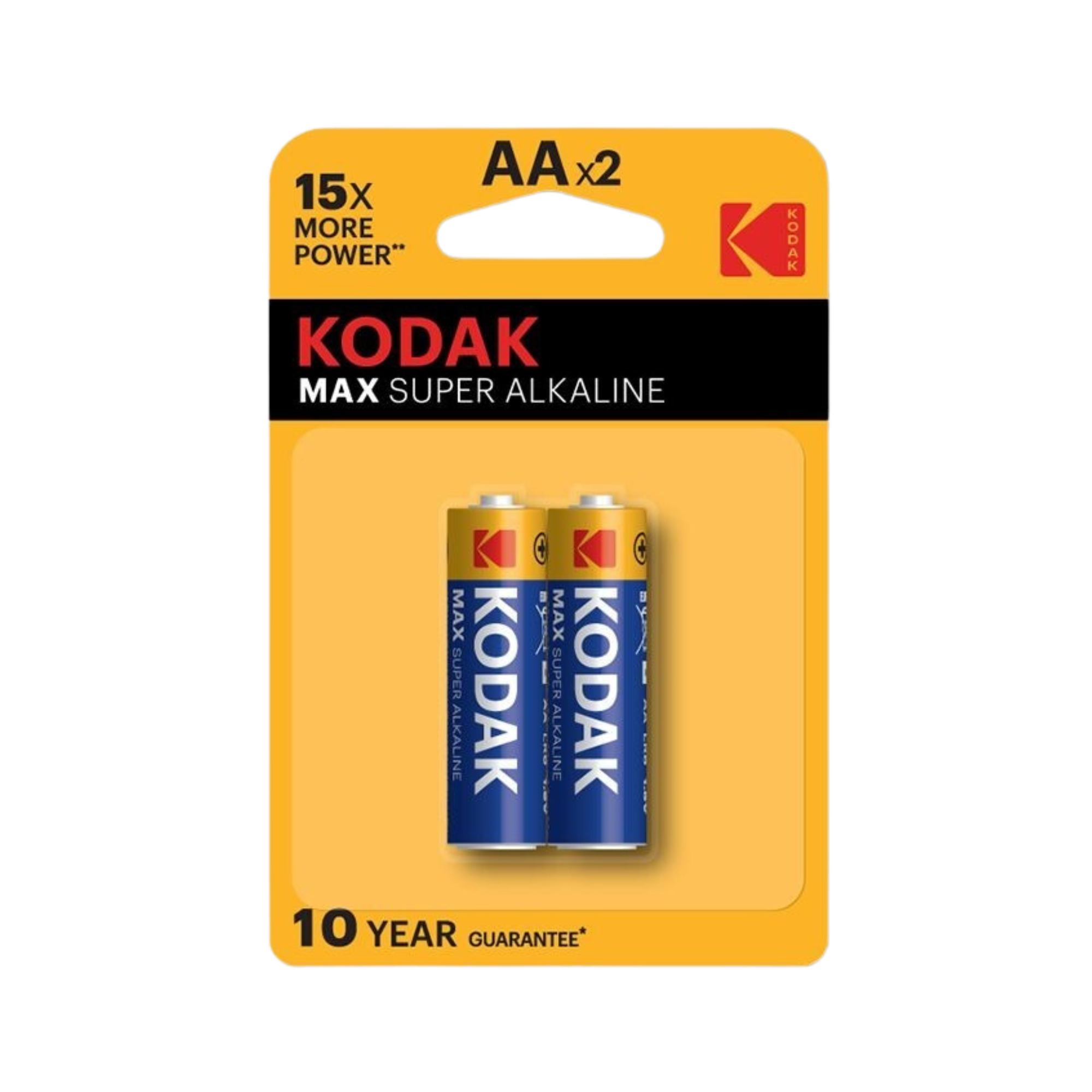 Kodak AA Batteries Alkaline batteries Pack of 2 FMTRD
