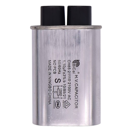 Universal High Voltage Capacitor for Microwave Oven - 1.10uf 2100V