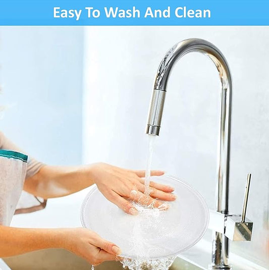 Universal Microwave Oven Plane Glass Plate Replacement - Medium (24.5cm / 9.6 inch) | Best Quality and Compatibility - FMTRD