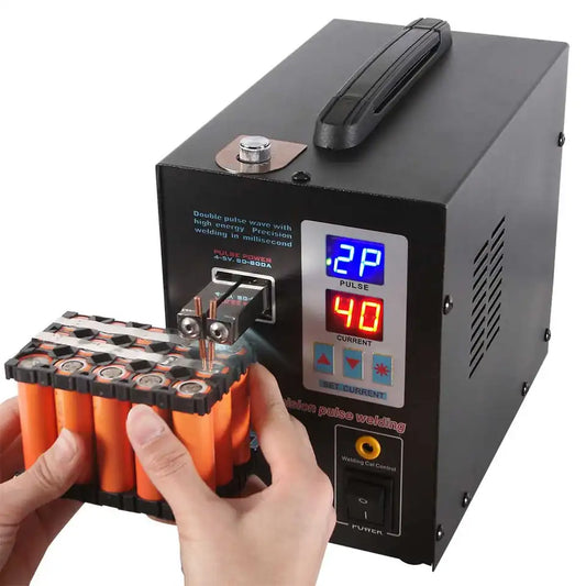 Sunkko Spot Welder 757G- 1.5KW Double Pulse Intelligent Welding Machine, 0.2mm Welding Thickness, 110V/220V, 50A-800A - FMTRD