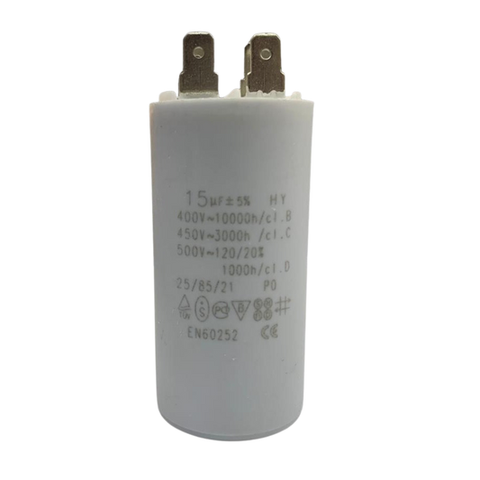 Washing Machine 15uf Capacitor type Pin- Motor Run Capacitor