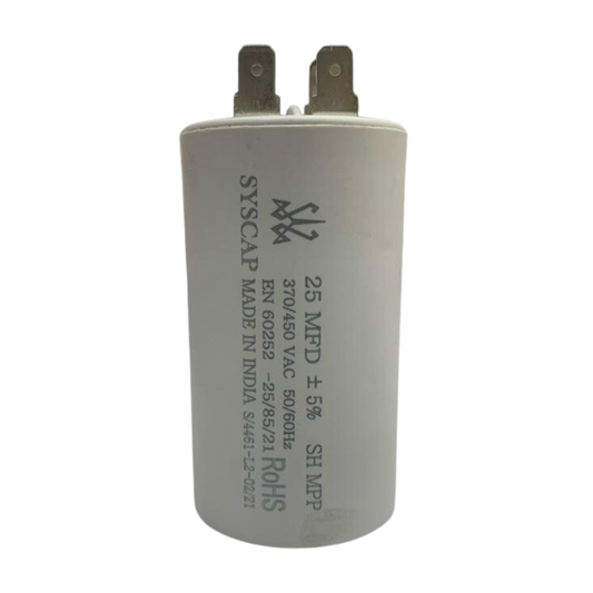 Washing Machine 25uf Capacitor type Pin - Motor Run Capacitor