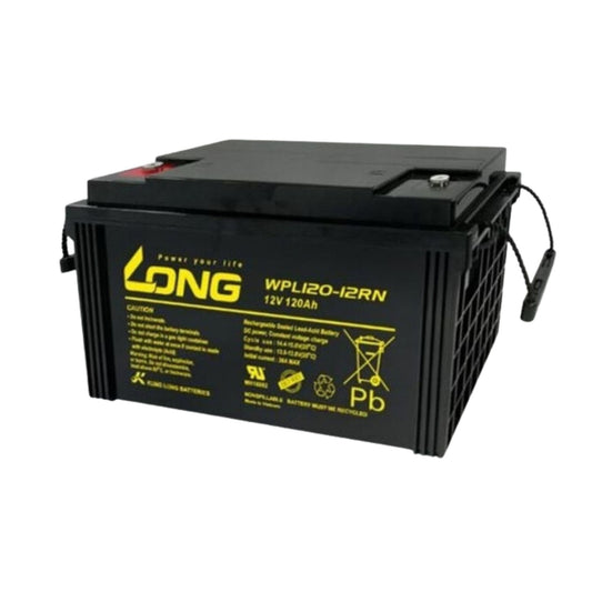 Long WPL120-12RN, 12V, 120Ah Valve Regulated Lead Acid Battery - FMTRD