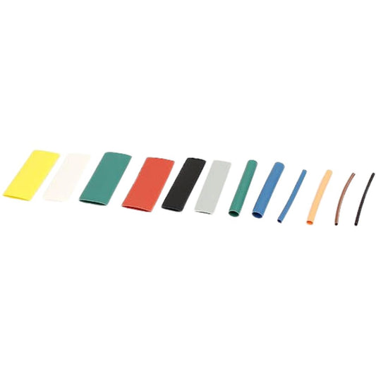 Organized and Colorful: 280-Piece Heat Shrink Tube Wire Wrap Set with 9 Sizes and 9 Vibrant Colors in a Convenient Case - FMTRD