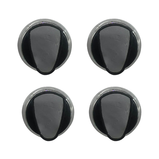 4 Pcs black Universal control knobs M2- Hole 7mm. - FMTRD