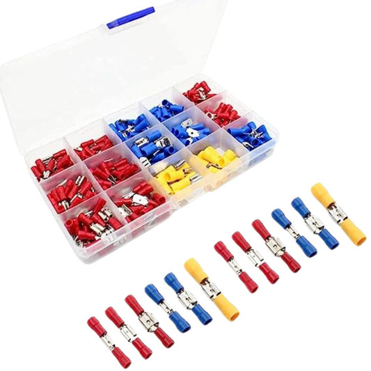 280-Piece Insulated Wire Connector Kit Set | Multicolor Assortment for Secure Electrical Connections - FMTRD