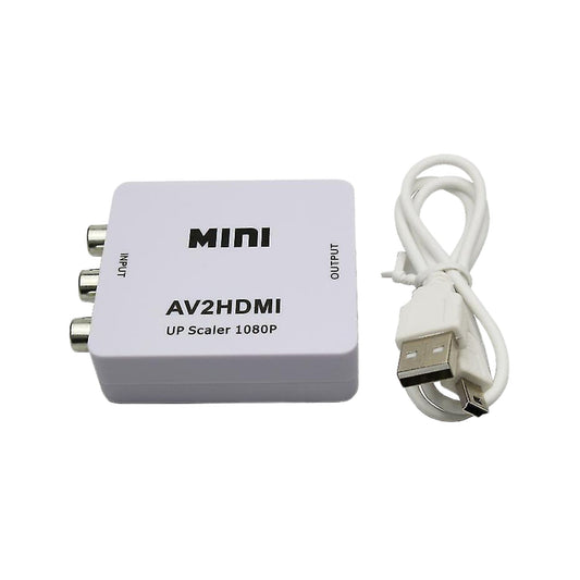 MINI AV to HDMI Converter 1080p Video Audio Converter Adapter. - FMTRD