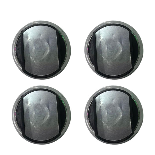 4 Pcs Silver Universal control knobs M3- Hole 7mm. - FMTRD