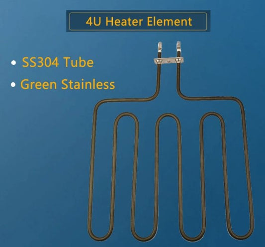 Sauna Heating Element- 220V 2000W -4U shape heating element tubular heating element