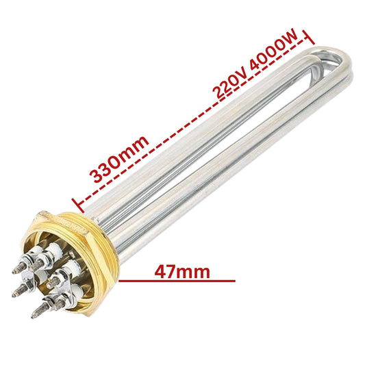 3U Water Heating Element 330mm-220V 4000W Element. - FMTRD