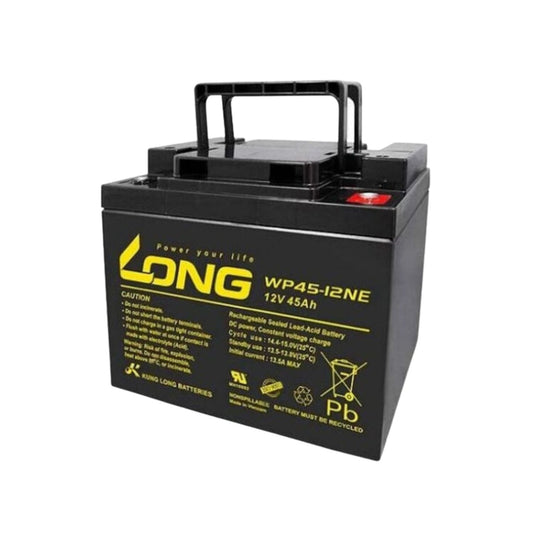 Long WP45-12NE, 12V, 45Ah Rechargeable Sealed Lead Acid Battery. - FMTRD