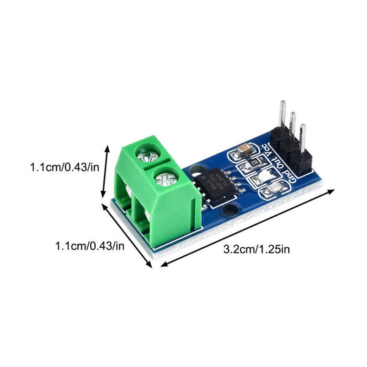 ACS712 20A range hall current sensor module Compatible with Arduino. - FMTRD