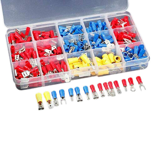 280-Piece Insulated Wire Connector Kit Set | Multicolor Assortment for Secure Electrical Connections - FMTRD