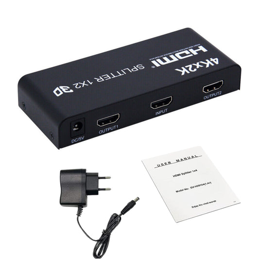 HDMI Splitter Converter  1x2 4K 1080p HDMI switch. - FMTRD