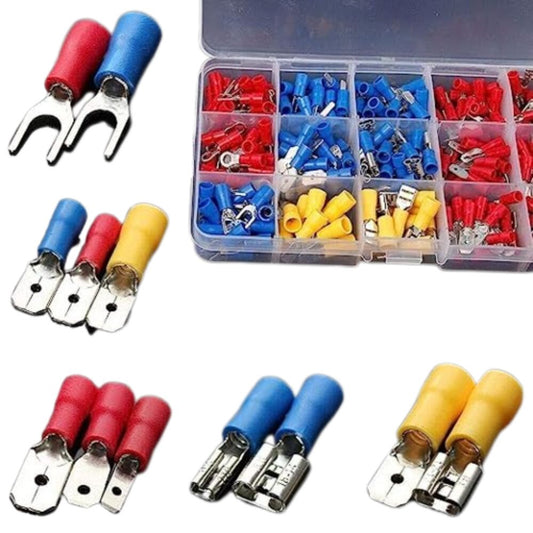 280-Piece Insulated Wire Connector Kit Set | Multicolor Assortment for Secure Electrical Connections - FMTRD