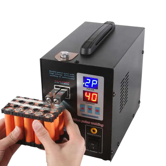 Sunkko Spot Welder 757G- 1.5KW Double Pulse Intelligent Welding Machine, 0.2mm Welding Thickness, 110V/220V, 50A-800A - FMTRD