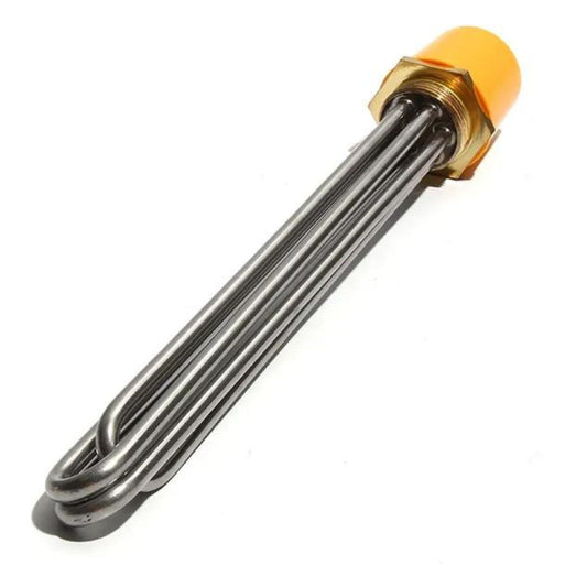 Water Heating Element 380V 9KW for water tank - 47mm thread tube 350mm - Tube Heater Resistance. - FMTRD